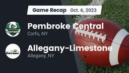 Recap: Pembroke Central  vs. Allegany-Limestone  2023