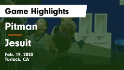 Pitman  vs Jesuit  Game Highlights - Feb. 19, 2020