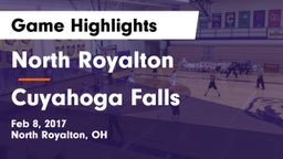North Royalton  vs Cuyahoga Falls  Game Highlights - Feb 8, 2017