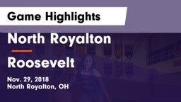 North Royalton  vs Roosevelt  Game Highlights - Nov. 29, 2018