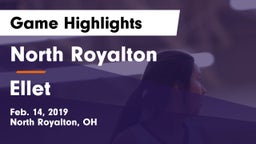 North Royalton  vs Ellet  Game Highlights - Feb. 14, 2019