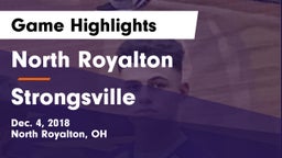North Royalton  vs Strongsville  Game Highlights - Dec. 4, 2018