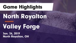 North Royalton  vs Valley Forge  Game Highlights - Jan. 26, 2019