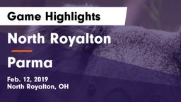 North Royalton  vs Parma  Game Highlights - Feb. 12, 2019