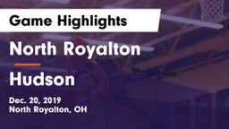 North Royalton  vs Hudson  Game Highlights - Dec. 20, 2019