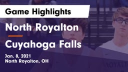 North Royalton  vs Cuyahoga Falls  Game Highlights - Jan. 8, 2021