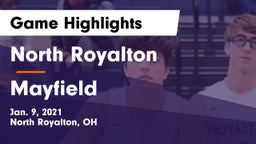 North Royalton  vs Mayfield  Game Highlights - Jan. 9, 2021