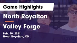 North Royalton  vs Valley Forge  Game Highlights - Feb. 20, 2021