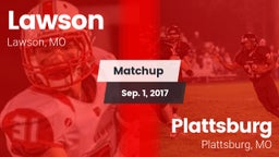 Matchup: Lawson  vs. Plattsburg  2017