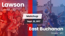 Matchup: Lawson  vs. East Buchanan  2017