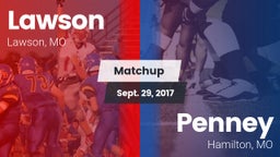 Matchup: Lawson  vs. Penney  2017