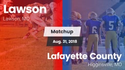 Matchup: Lawson  vs. Lafayette County  2018