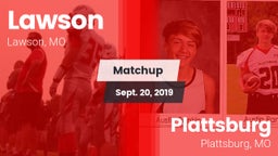 Matchup: Lawson  vs. Plattsburg  2019