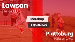 Matchup: Lawson  vs. Plattsburg  2020