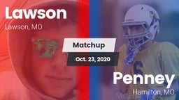 Matchup: Lawson  vs. Penney  2020