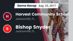 Recap: Harvest Community School vs. Bishop Snyder  2017