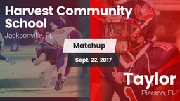 Matchup: Harvest Community vs. Taylor  2017