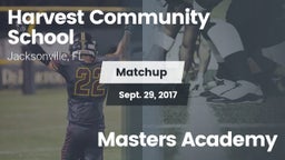 Matchup: Harvest Community vs. Masters Academy 2017