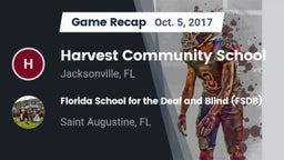 Recap: Harvest Community School vs. Florida School for the Deaf and Blind (FSDB) 2017