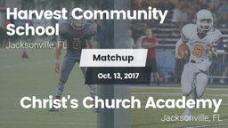 Matchup: Harvest Community vs. Christ's Church Academy 2017