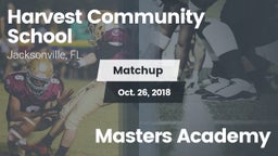Matchup: Harvest Community vs. Masters Academy 2018