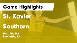 St. Xavier  vs Southern  Game Highlights - Dec. 20, 2021
