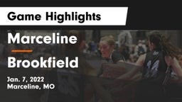 Marceline  vs Brookfield  Game Highlights - Jan. 7, 2022