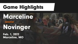 Marceline  vs Novinger Game Highlights - Feb. 1, 2022