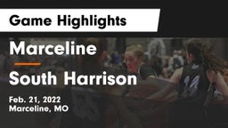 Marceline  vs South Harrison  Game Highlights - Feb. 21, 2022