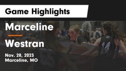 Marceline  vs Westran  Game Highlights - Nov. 28, 2023