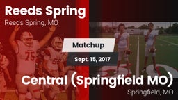 Matchup: Reeds Spring High vs. Central  (Springfield MO) 2017