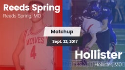 Matchup: Reeds Spring High vs. Hollister  2017