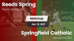 Matchup: Reeds Spring High vs. Springfield Catholic  2017