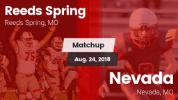 Matchup: Reeds Spring High vs. Nevada  2018