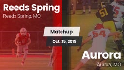 Matchup: Reeds Spring High vs. Aurora  2019