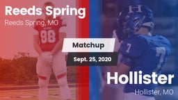 Matchup: Reeds Spring High vs. Hollister  2020