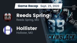 Recap: Reeds Spring  vs. Hollister  2020