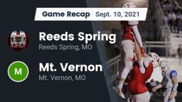 Recap: Reeds Spring  vs. Mt. Vernon  2021