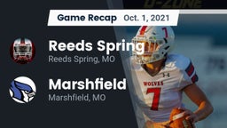 Recap: Reeds Spring  vs. Marshfield  2021