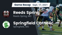 Recap: Reeds Spring  vs. Springfield Catholic  2021