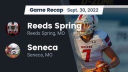 Recap: Reeds Spring  vs. Seneca  2022