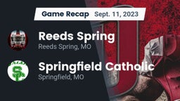 Recap: Reeds Spring  vs. Springfield Catholic  2023