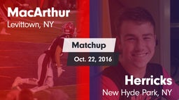 Matchup: MacArthur vs. Herricks  2016