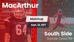 Matchup: MacArthur vs. South Side  2017