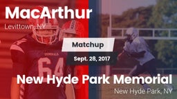 Matchup: MacArthur vs. New Hyde Park Memorial  2017