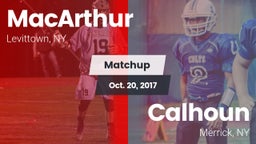 Matchup: MacArthur vs. Calhoun  2017