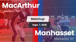 Matchup: MacArthur vs. Manhasset  2018