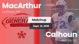 Matchup: MacArthur vs. Calhoun  2018