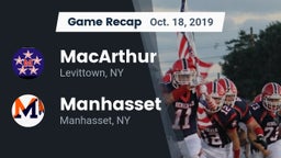 Recap: MacArthur  vs. Manhasset  2019