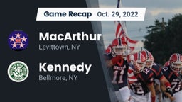 Recap: MacArthur  vs. Kennedy  2022